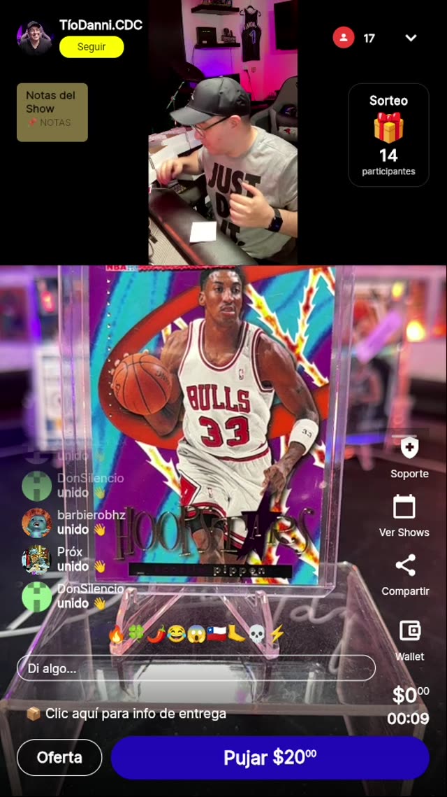 Scottie Pippen Hall of Fame Card