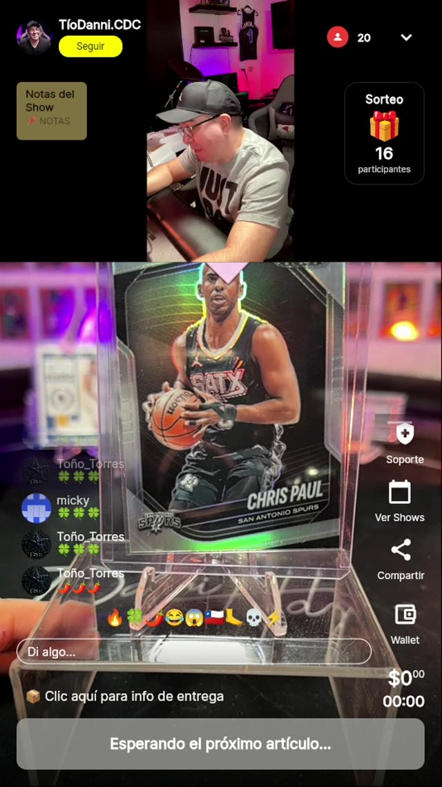 Chris Paul Spurs Topps 2025-26
