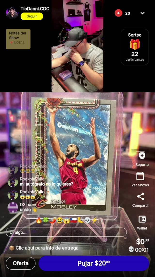 Cartas Andre Iguodala y Mobley