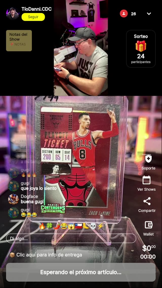 Zach Lavine Playoff Ticket /99