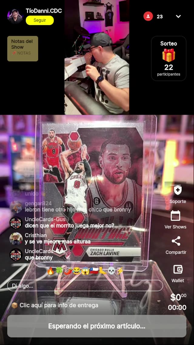 Zach LaVine Mosaic Card Chicago Bulls