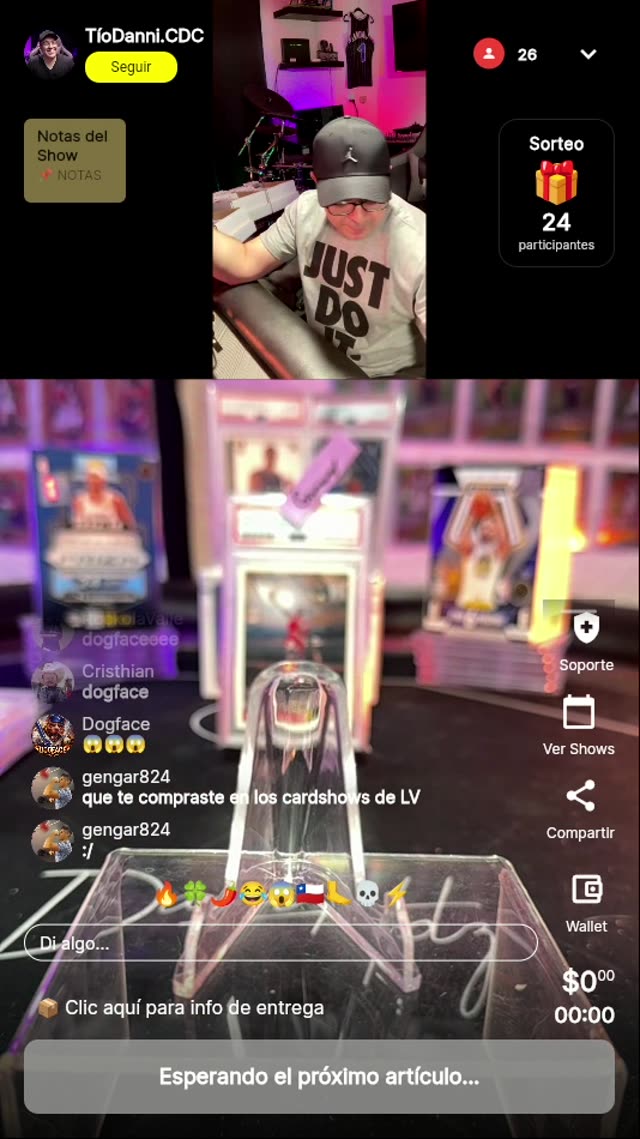 Carta Deportiva Coleccionable 2026