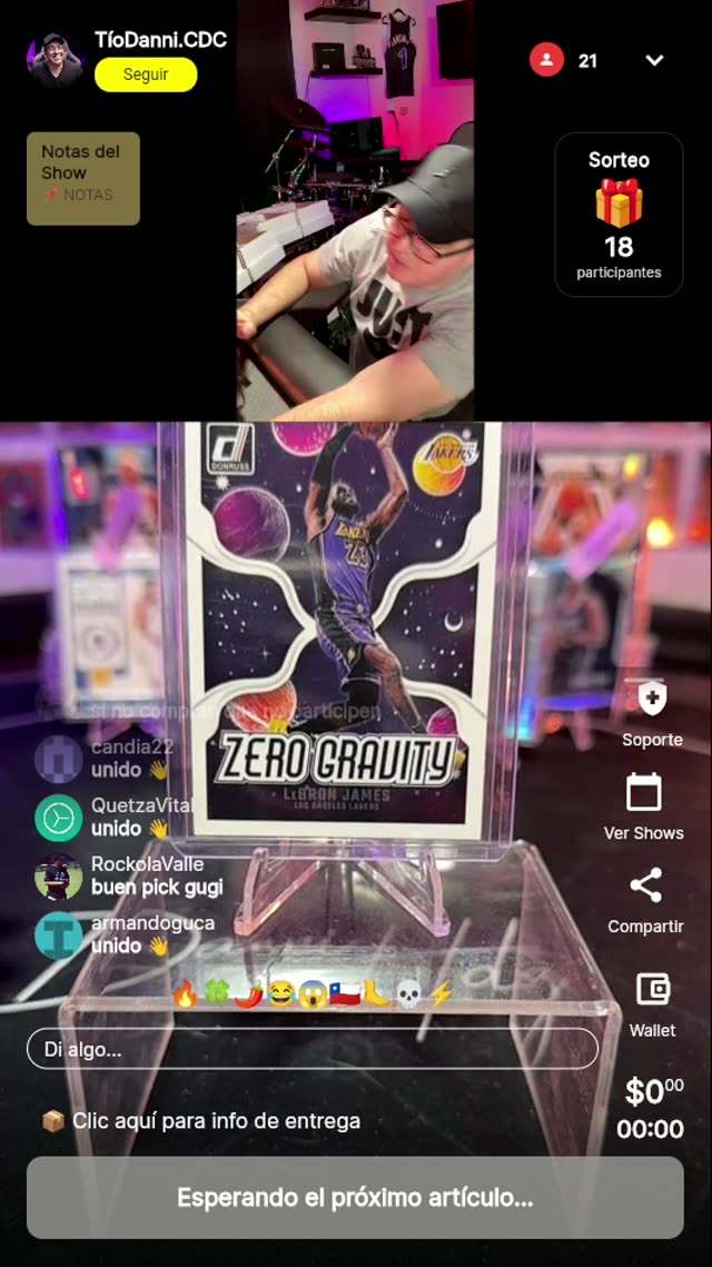 LeBron James Donruss Zero Gravity