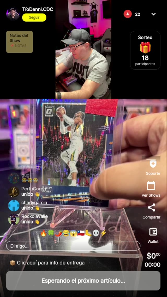 Rudy Gobert Optic Thanks Wave