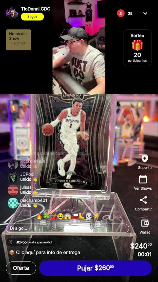Victor Wembanyama Select Prizm