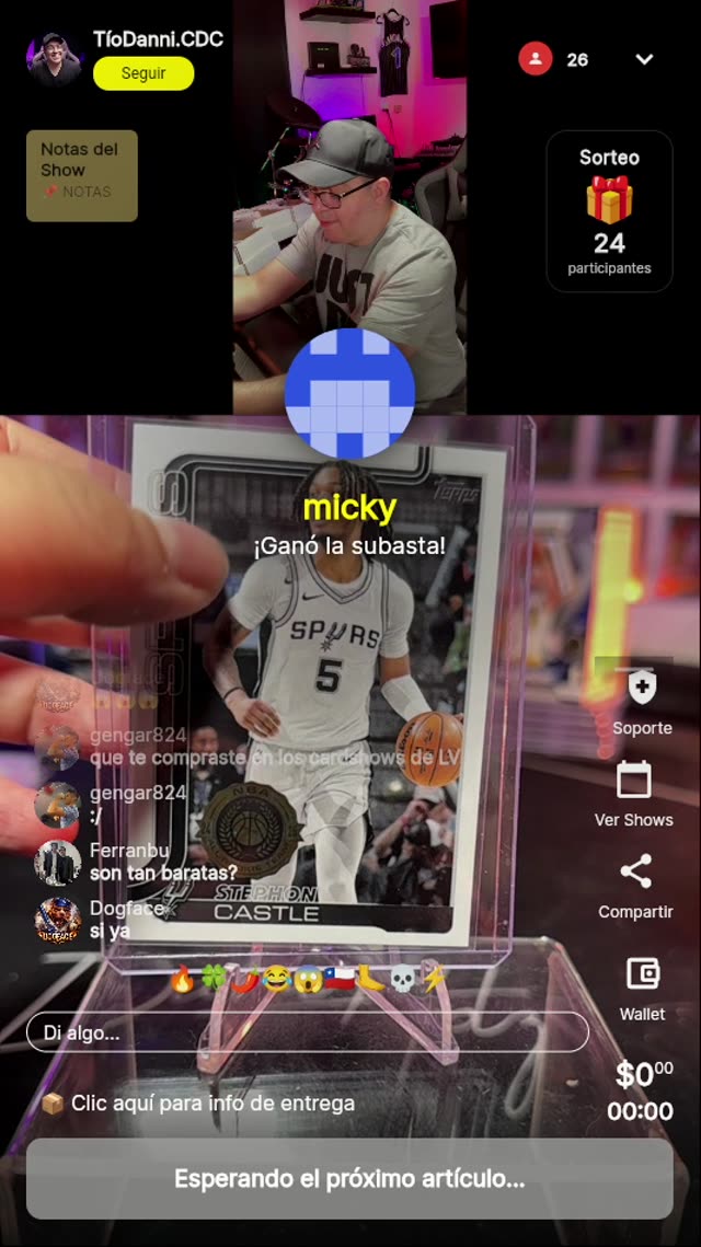 Carta Stephon Castle Topps 2025-26