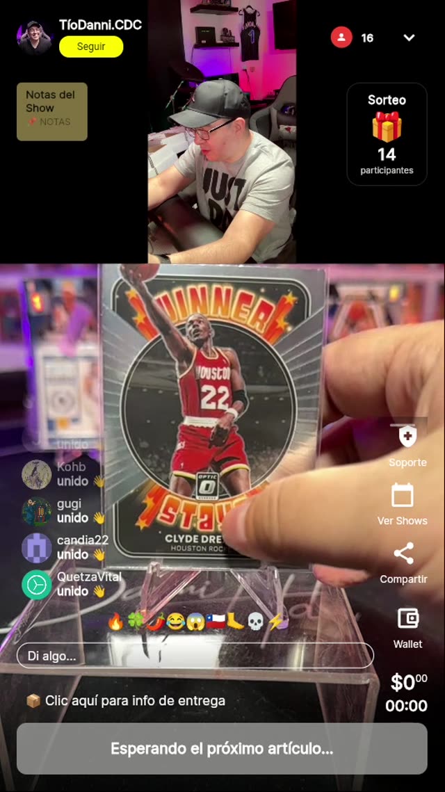Clyde Drexler Optic Winner Stays