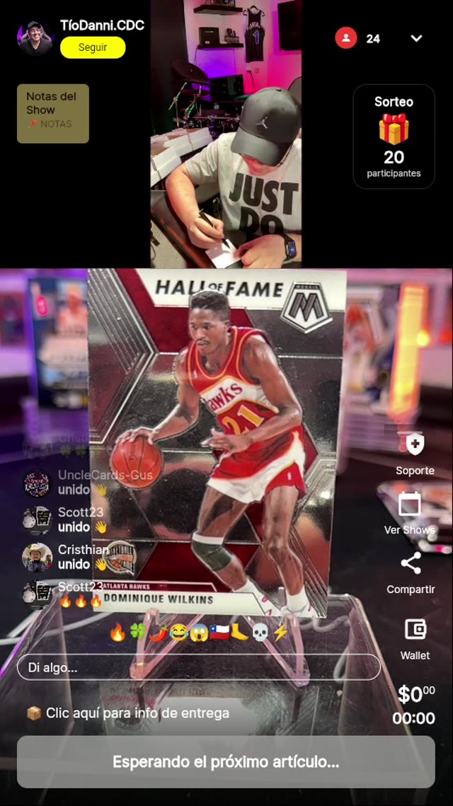 Dominique Wilkins Mosaic Hall of Fame