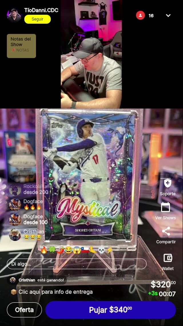 Shohei Ohtani Topps Mystical