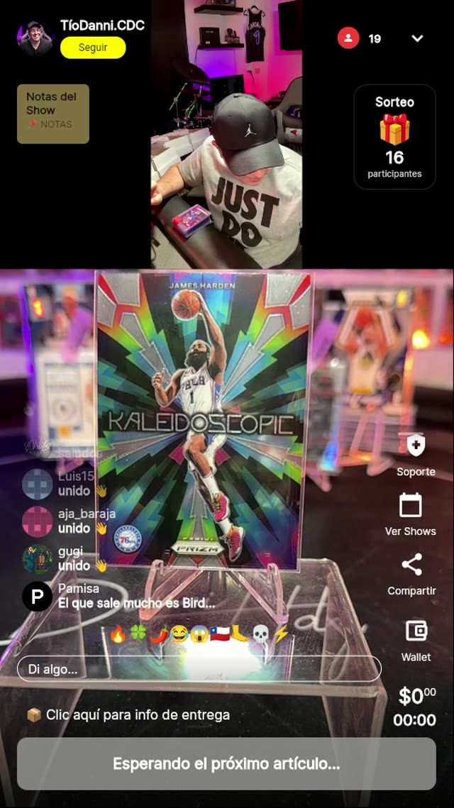 James Harden Prizm Kaleidoscopic 2023-24