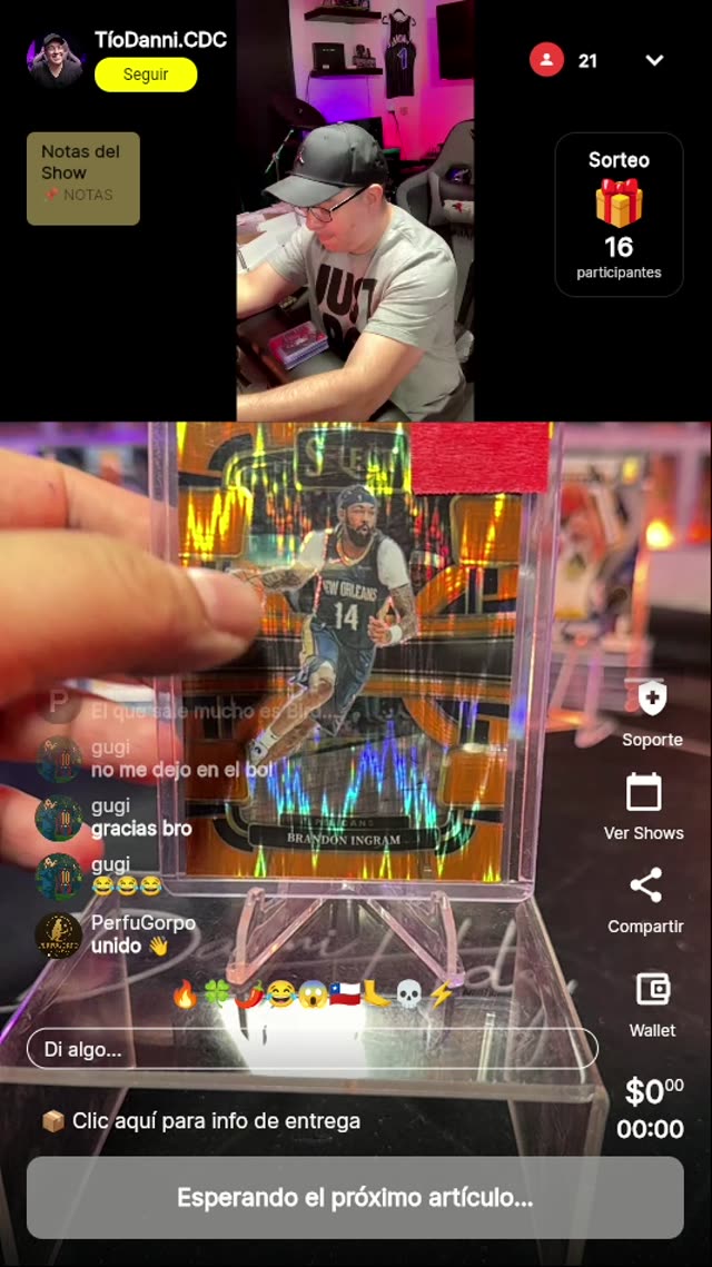 Dos cartas deportivas Optic Wave