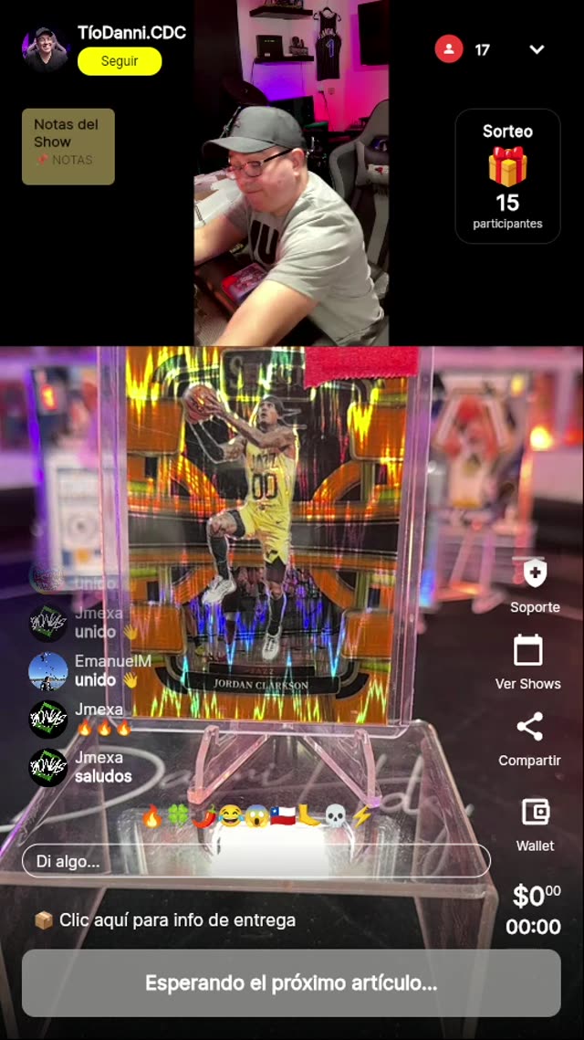 Clarkson & Johnson Tarjetas Baloncesto