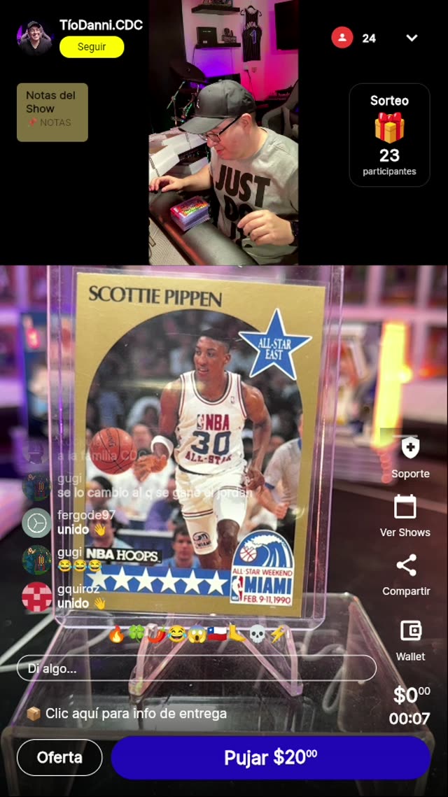 Scottie Pippen 1990 NBA Hoops All-Star