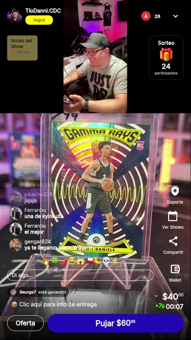 Dyson Daniels Gamma Rays Rookie