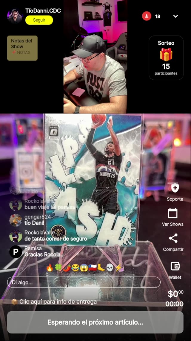 Carta Derrick Rose Optic Splash