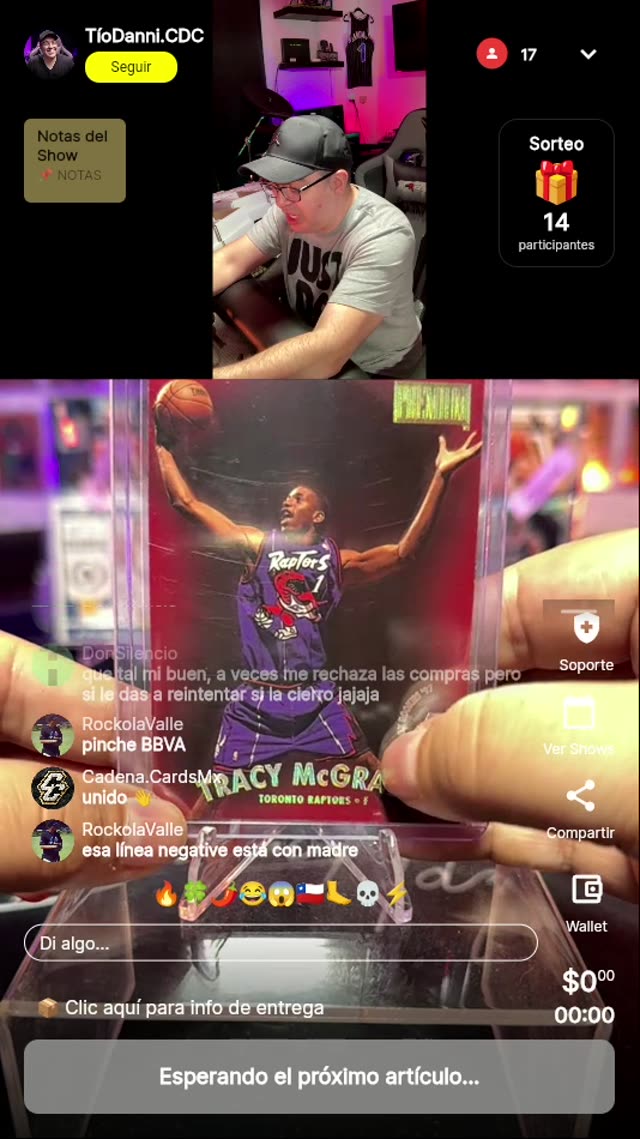 Tracy McGrady Raptors Jersey Card