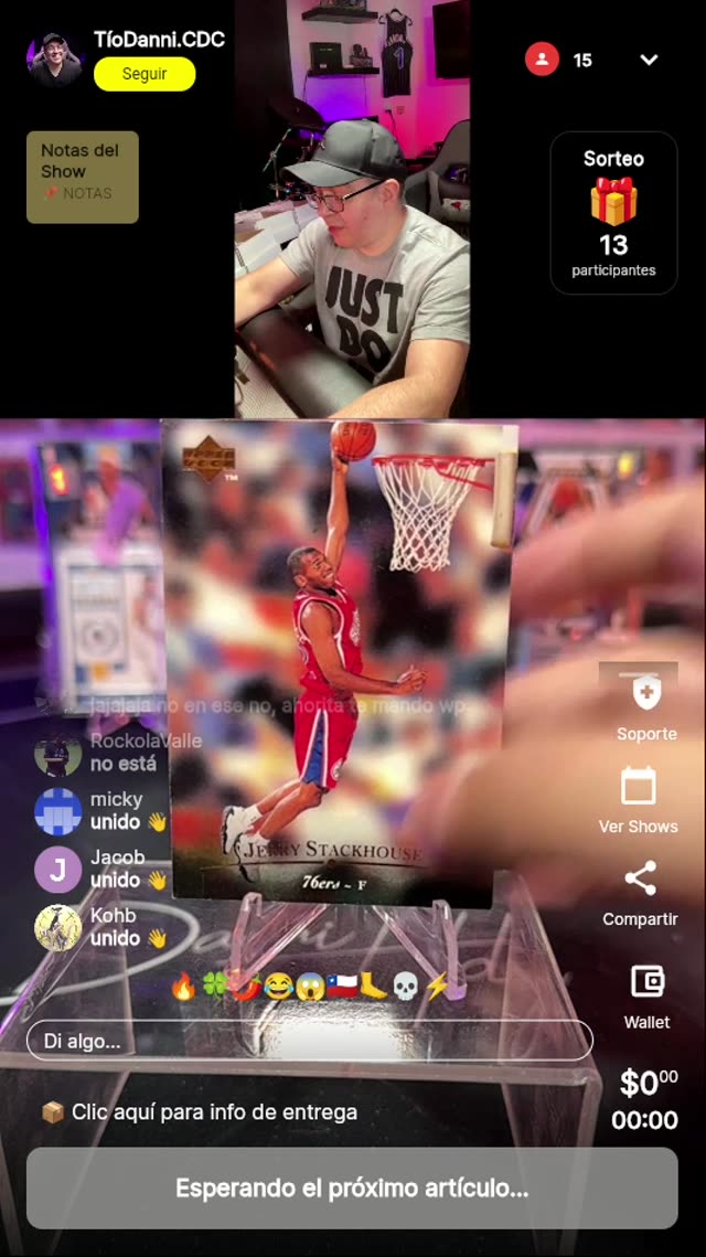 Jerry Stackhouse Upper Deck Rookie 1995