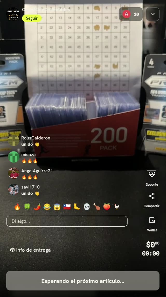 Casilla de Tablero Misterioso Panini Prizm