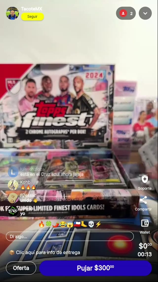 Caja Topps Finest UEFA 2024