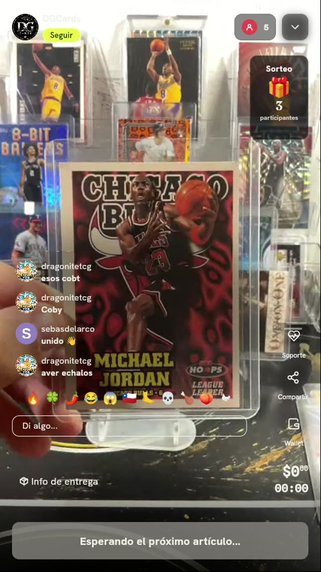 Michael Jordan 1997 NBA Hoops