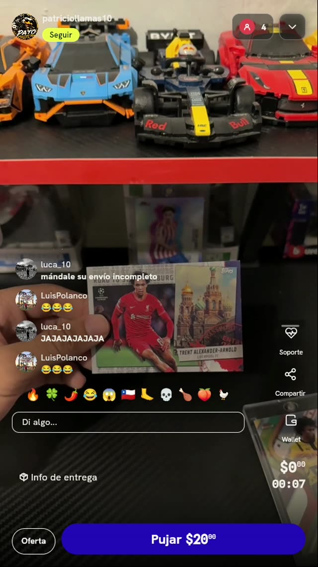 Tarjeta Topps Trent Alexander-Arnold 2021-22