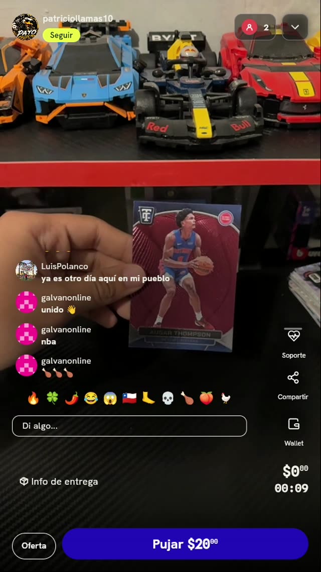 Carta Ausar Thompson Topps Finest