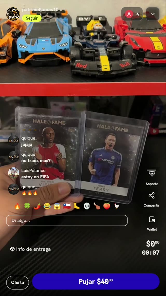 Cartas Topps Premier League Hall of Fame