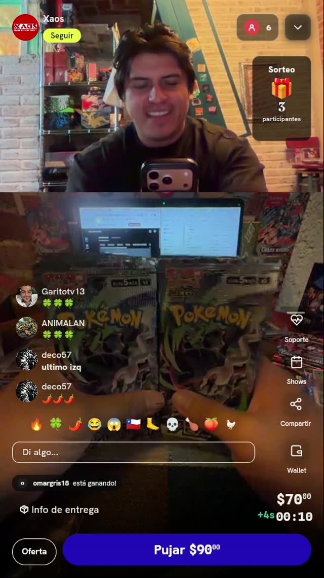 Sobres Pokémon TCG Storm Emeralda