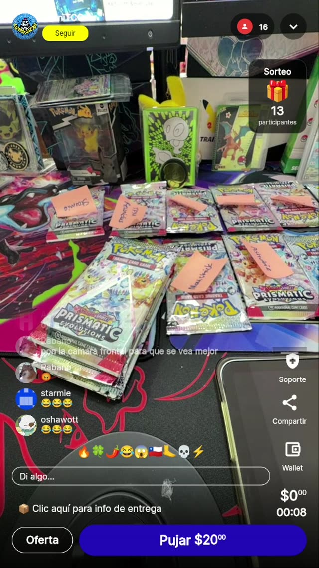 Pokémon TCG Prismatic Evolutions Booster