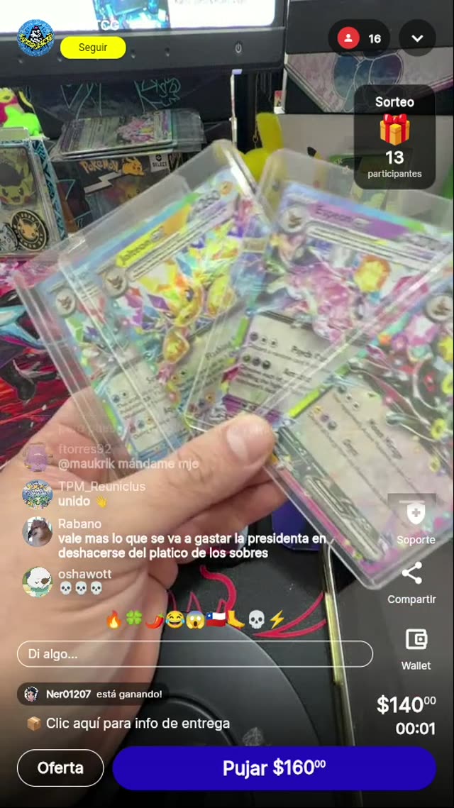 Pokémon EX Cards Lote