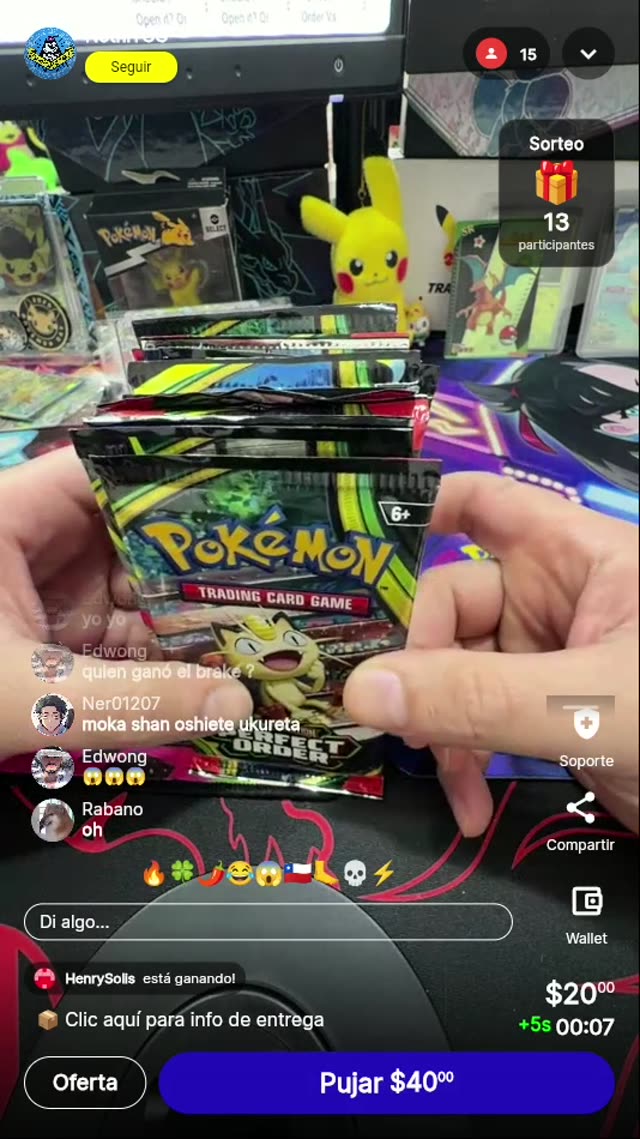 Pokémon TCG Perfect Order Booster