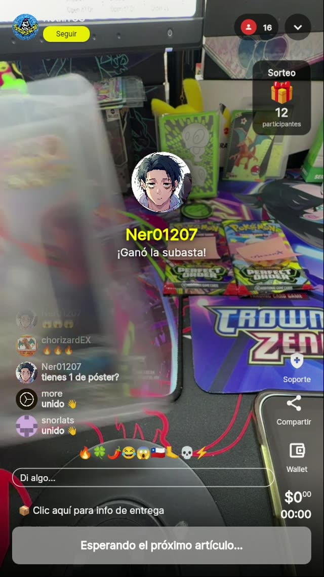 Perfect Decks TCG: ¡A subasta!