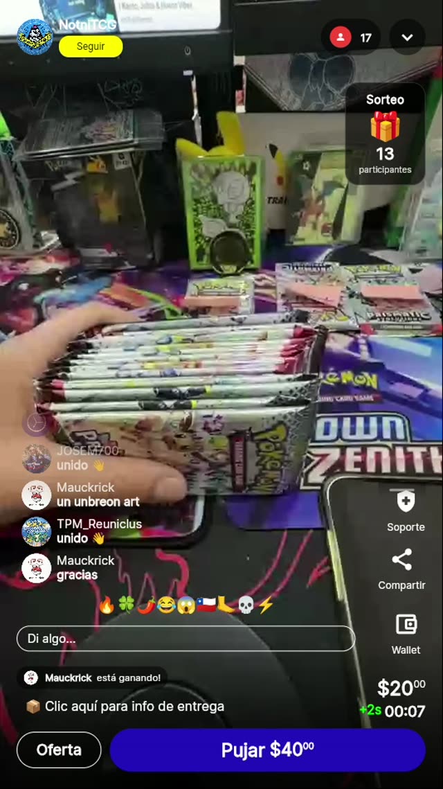 Pokémon TCG Prismatic Evolutions Booster