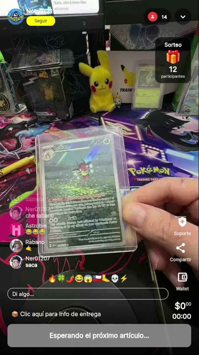 Ledian Stellar Crown Holo Rara