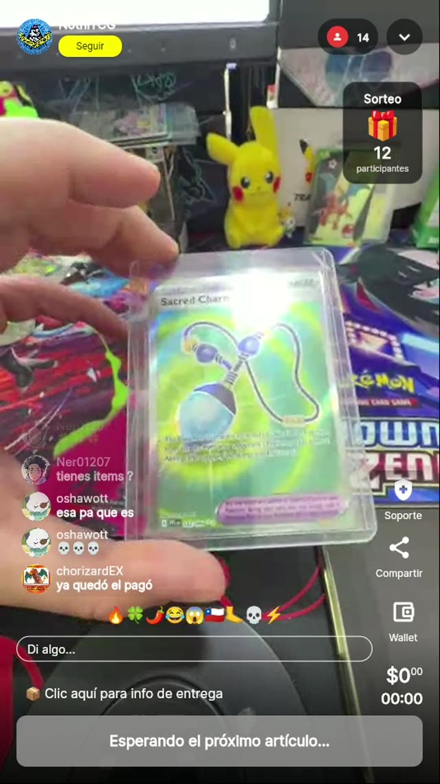 Sacred Charm Pokémon - Phantasmal Flames