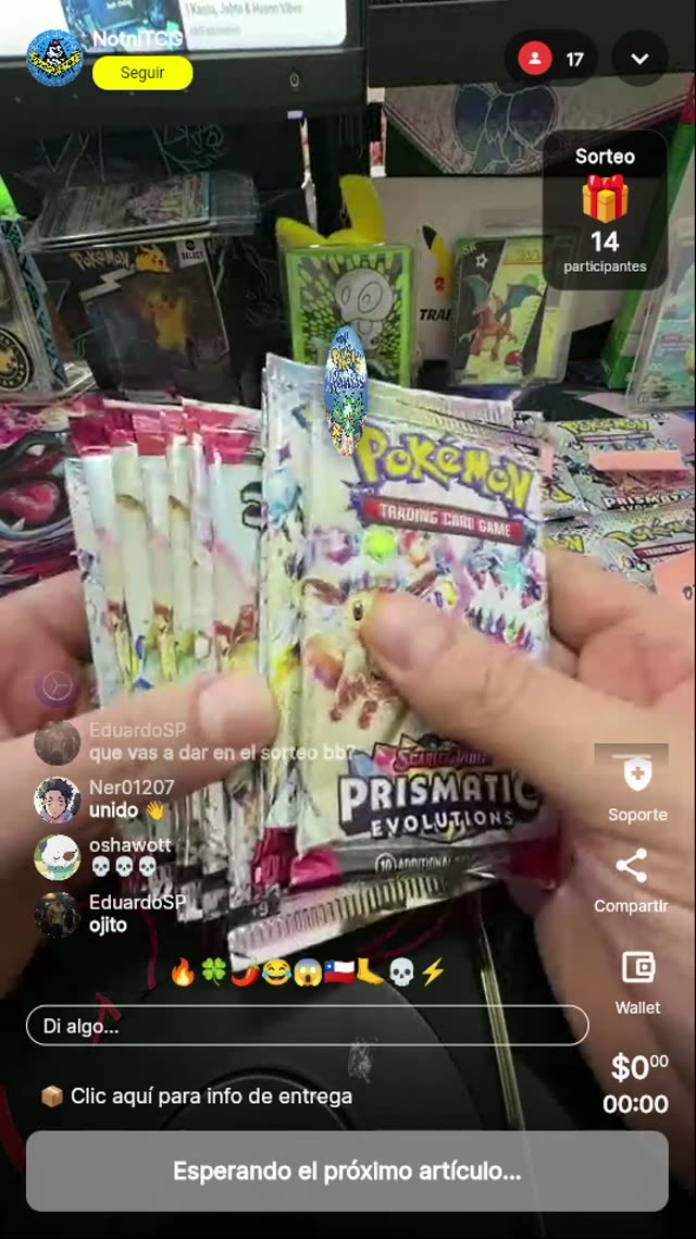 Pokémon TCG Prismatic Evolutions Booster