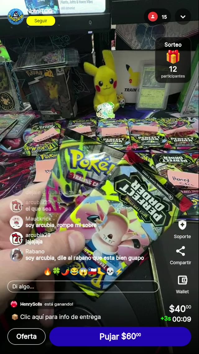 Sobre Pokémon TCG Perfect Order