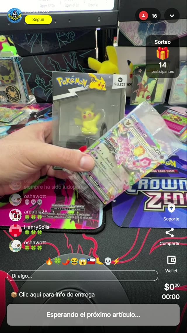 Espeon VMAX y Pikachu Select