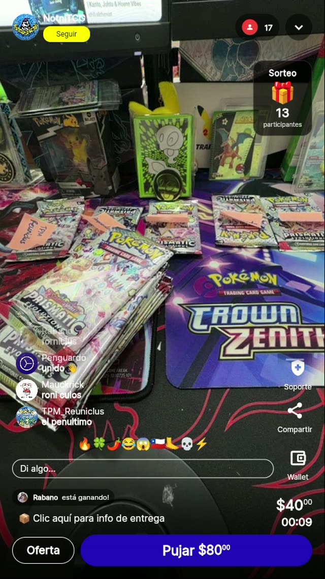 Sobres Pokémon TCG Prismatic Evolutions