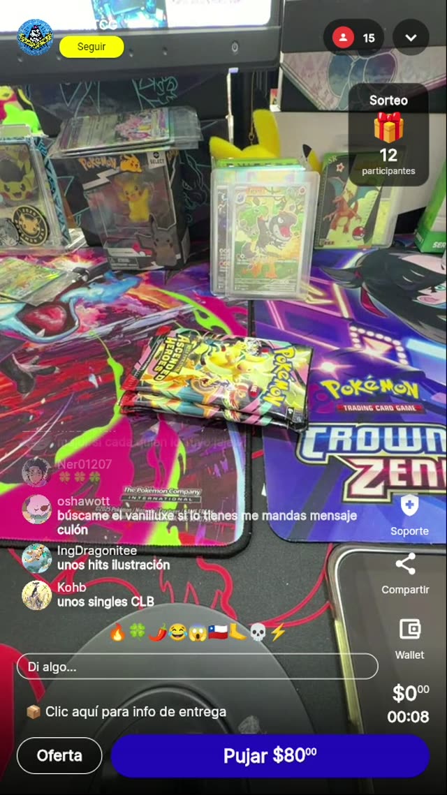 Pokémon Ascendente Heroes Booster Packs