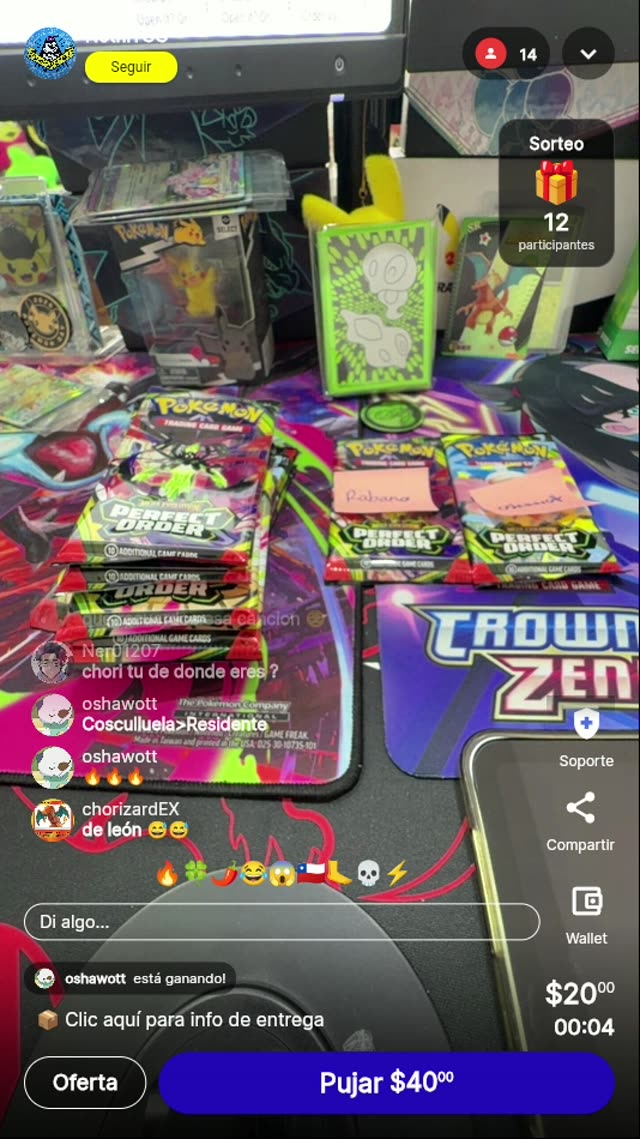 Pokémon Perfect Order Booster Packs