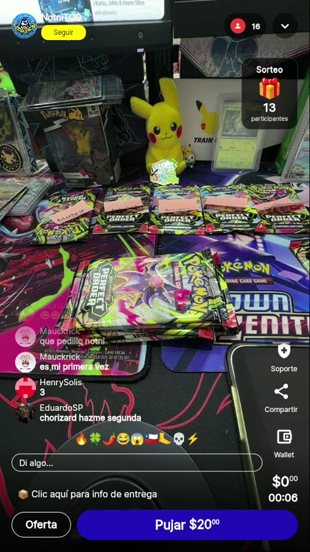 Pokémon TCG Perfect Order Booster