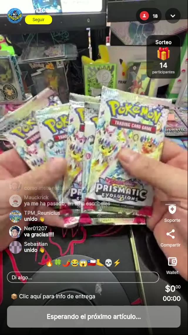Pokémon Prismatic Evolution Booster Pack