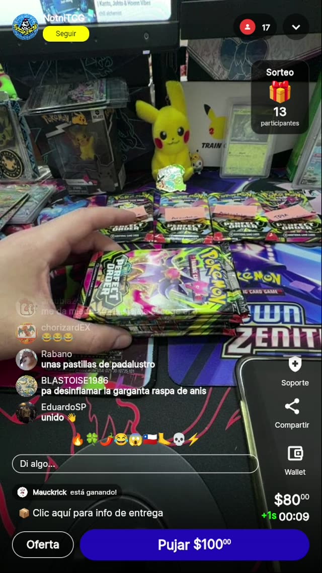 Pokémon TCG Perfect Order Booster
