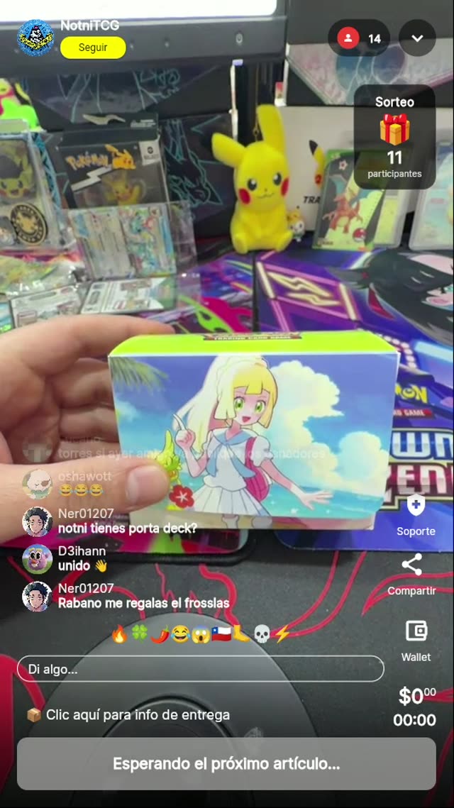 Porta Deck Pokémon con Accesorios