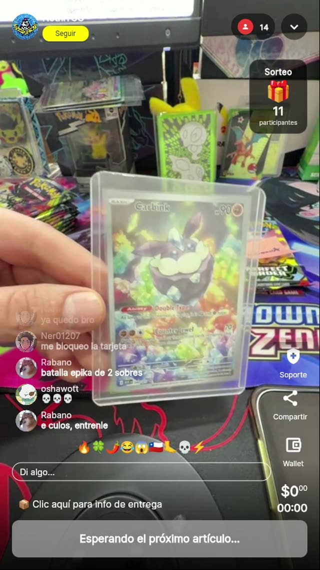 Carbink Ascended Heroes Illustration Rare