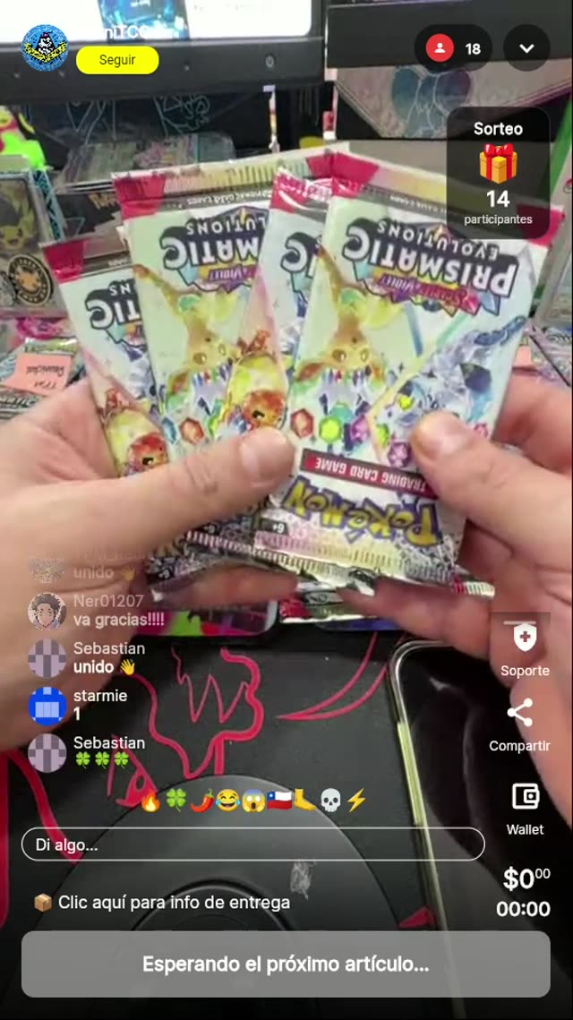 Pokémon Prismatic Evolutions Booster Packs