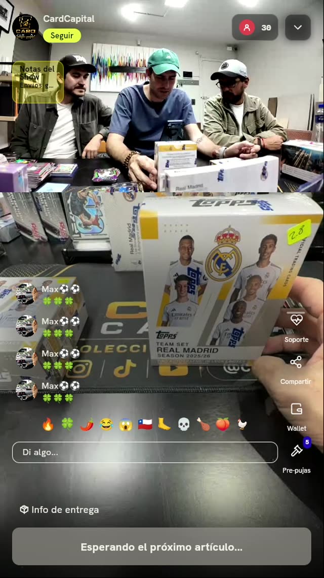Caja Topps Team Set Real Madrid 2024/25