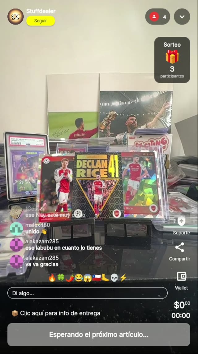 Declan Rice Arsenal Topps Card