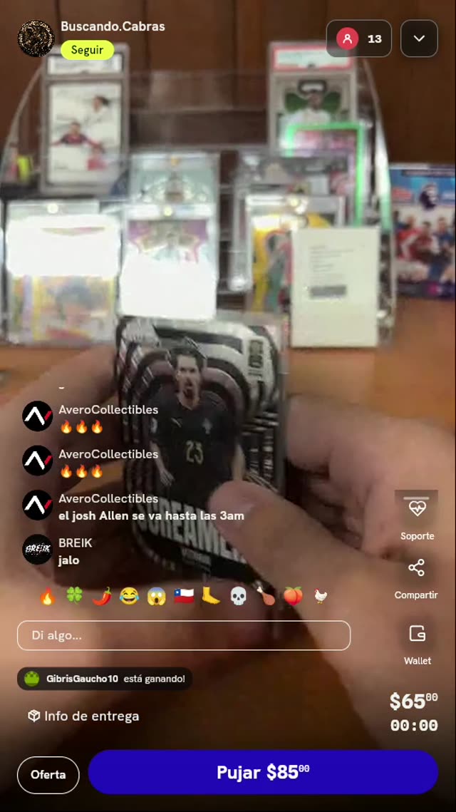 Lote de cartas Panini Prizm FIFA